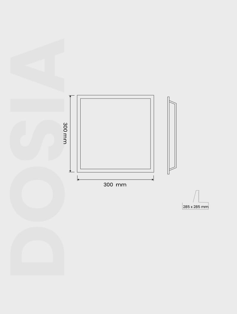 DOSIA SERİSİ | MP 300-30 SIVA ALTI PANEL AYDINLATMA - 3