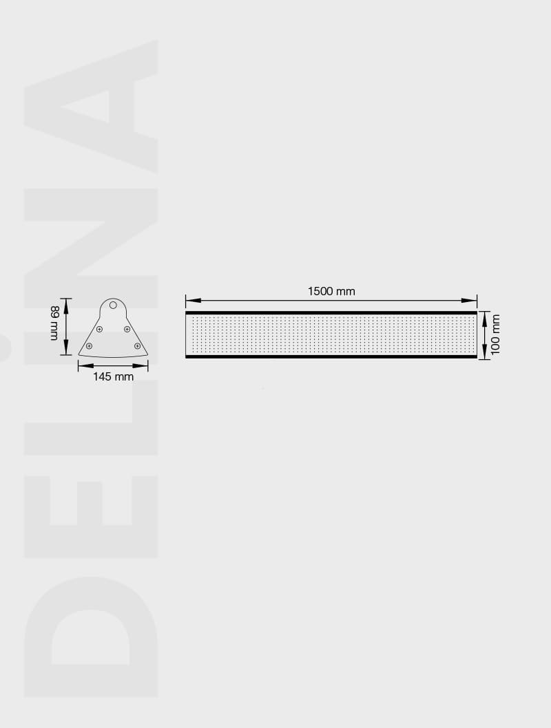  DELİNA SERİSİ MYT 101 YÜKSEK TAVAN ARMATÜR - 2
