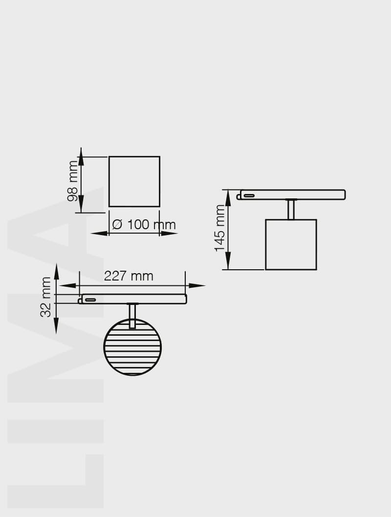 LİMA SERİSİ | MR 1010-100 RAY SPOT - 3