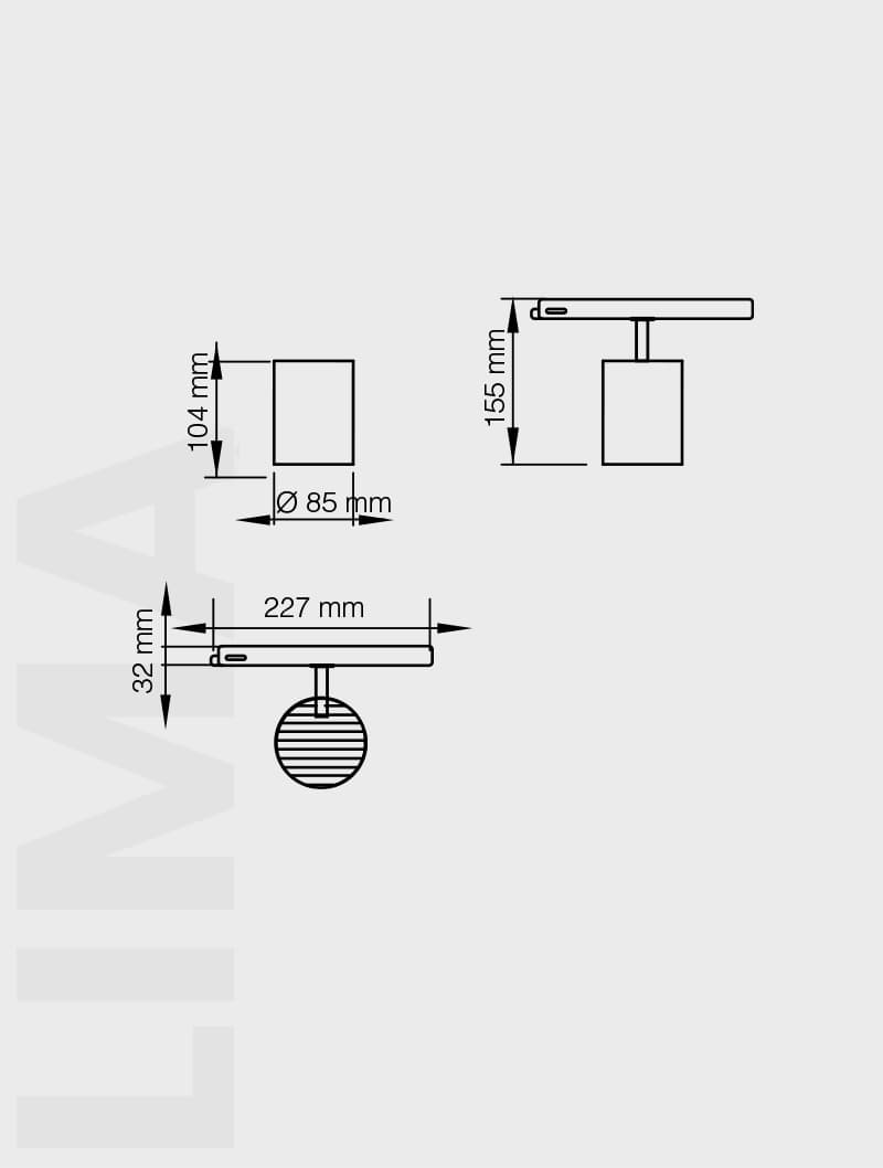 LİMA SERİSİ | MR 1010-85 RAY SPOT - 3