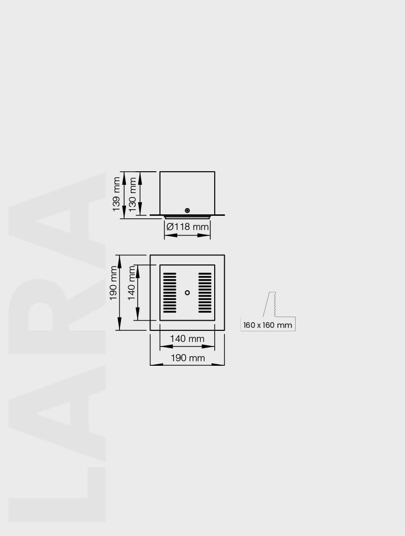 LARA SERİSİ | MD 110-1-118 SIVA ALTI - 2