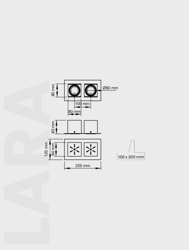 LARA SERİSİ | MD 110-2-60 SIVA ALTI - 2