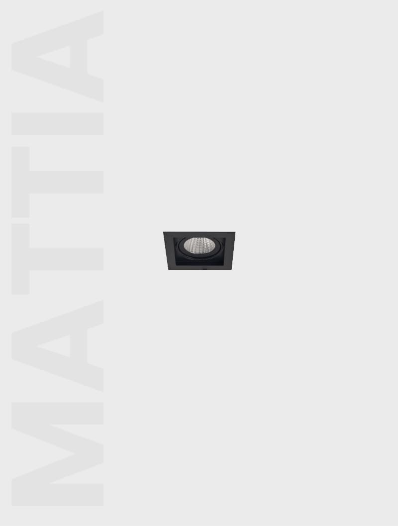 MATTİA SERİSİ MD 119-1-85 SIVA ALTI SPOT