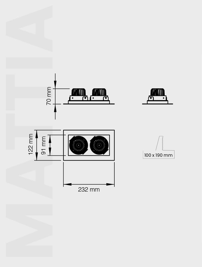 MATTIA SERİSİ | MD 119-2-60 SIVA ALTI - 4