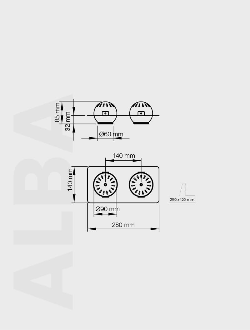 ALBA SERİSİ | MD 122-2-60 SIVA ALTI - 3