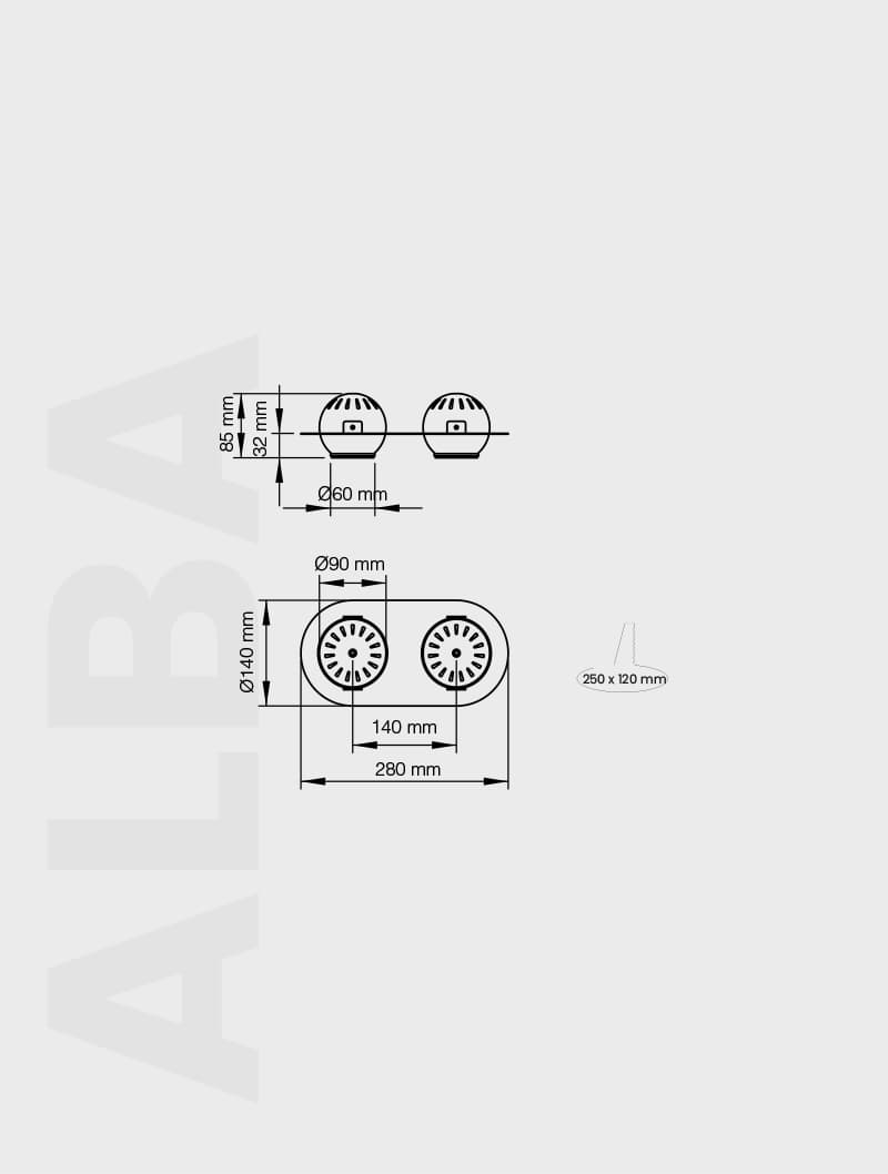 ALBA SERİSİ | MD 122-2-60 SIVA ALTI - 2