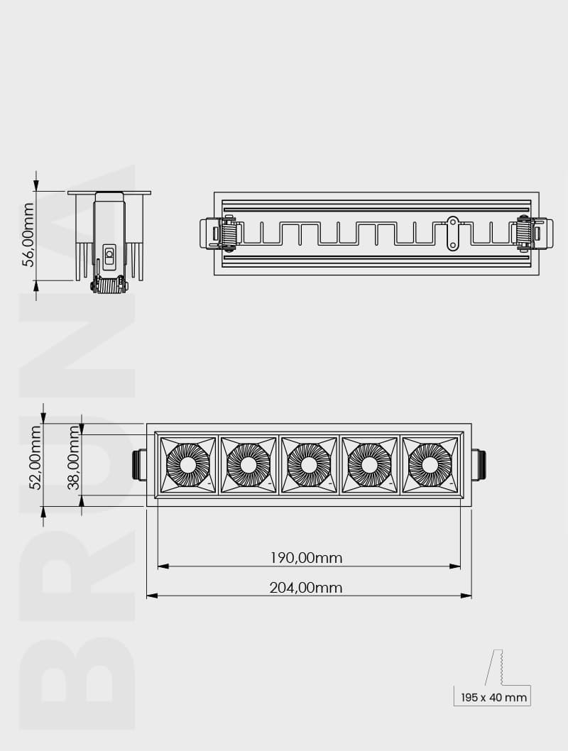 BRUNA SERİSİ | MD 622-5 SIVA ALTI - 2