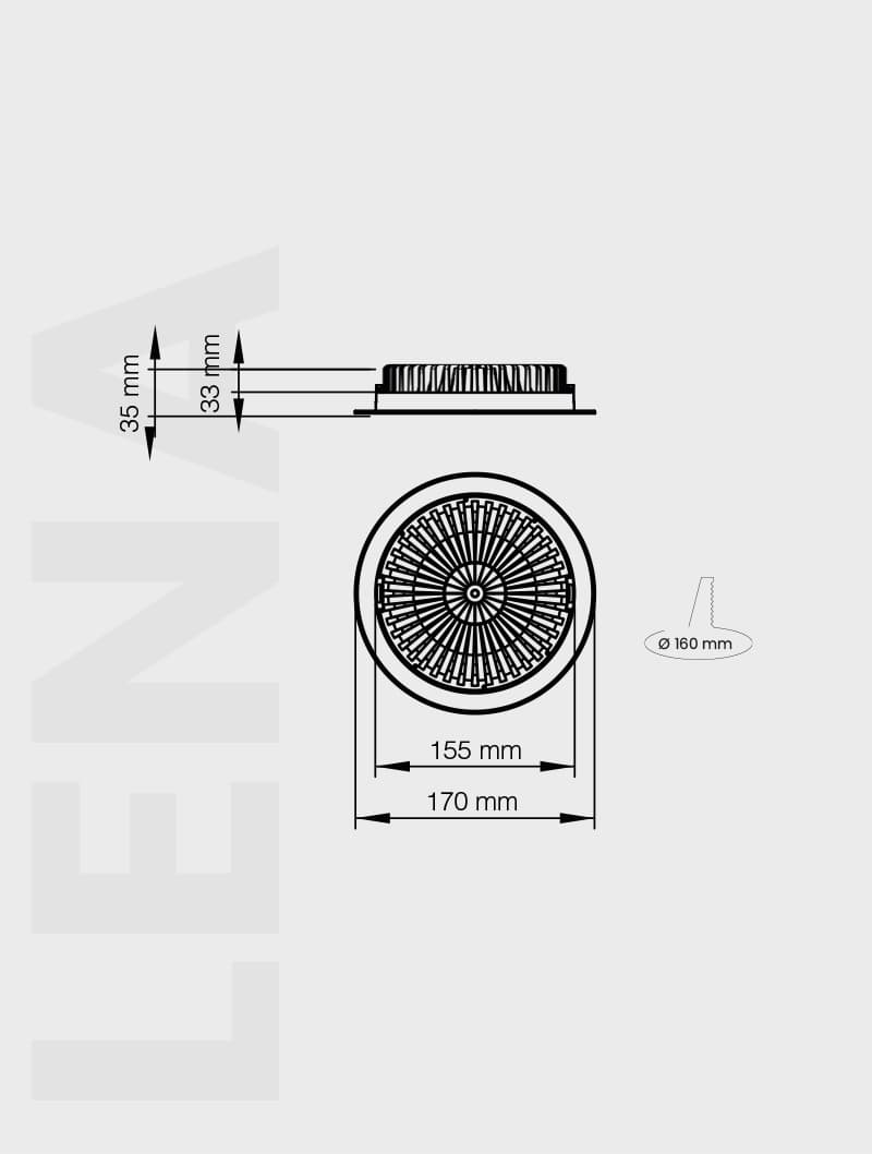 LENA SERİSİ | MD 710-2-170 SIVA ALTI - 3