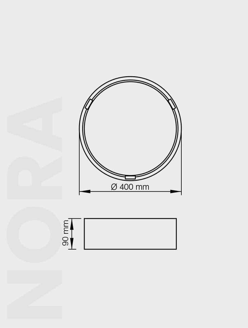 NORA SERİSİ | MS 503-400 SIVA ÜSTÜ SARKIT VE LİNEER - 2