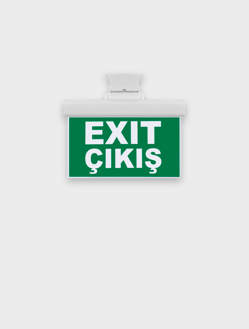 YAMAS SERİSİ | MX 104 SIVA ÜSTÜ ACİL AYDINLATMA ve YÖNLENDİRME ARMATÜRÜ