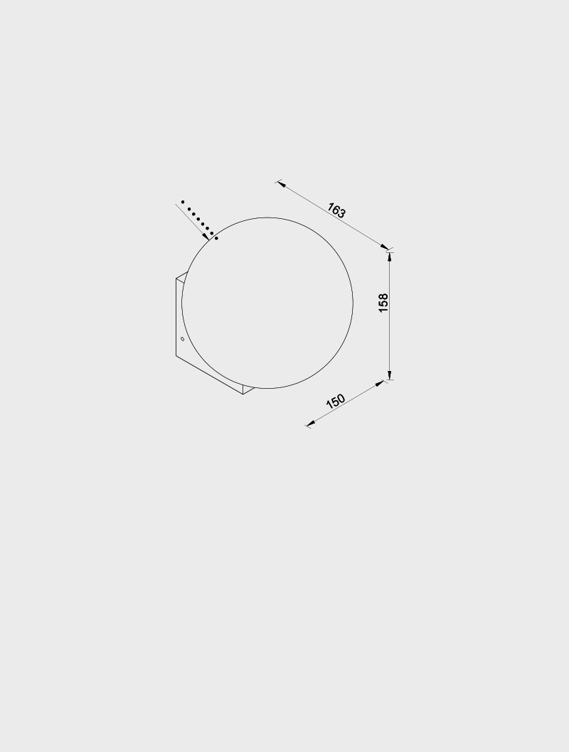 DORIKA SERİSİ MO 209 DIŞ MEKAN APLİK - 2