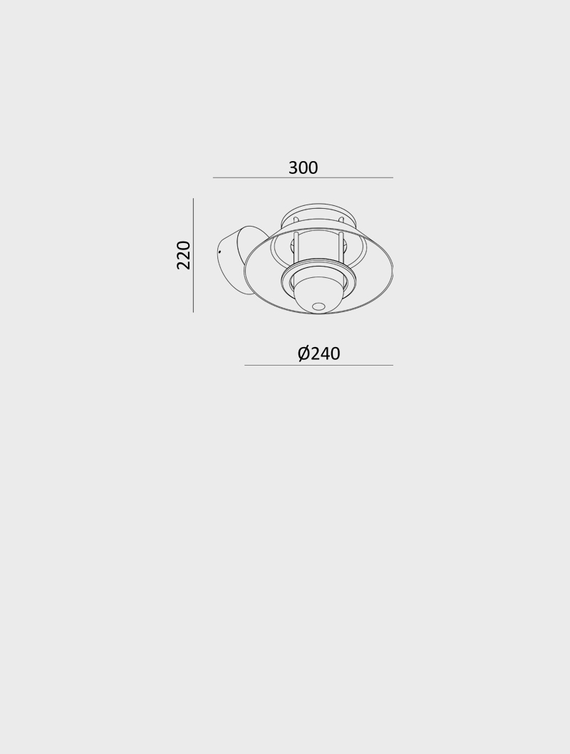 DORIKA SERİSİ MO 215 DIŞ MEKAN APLİK - 2