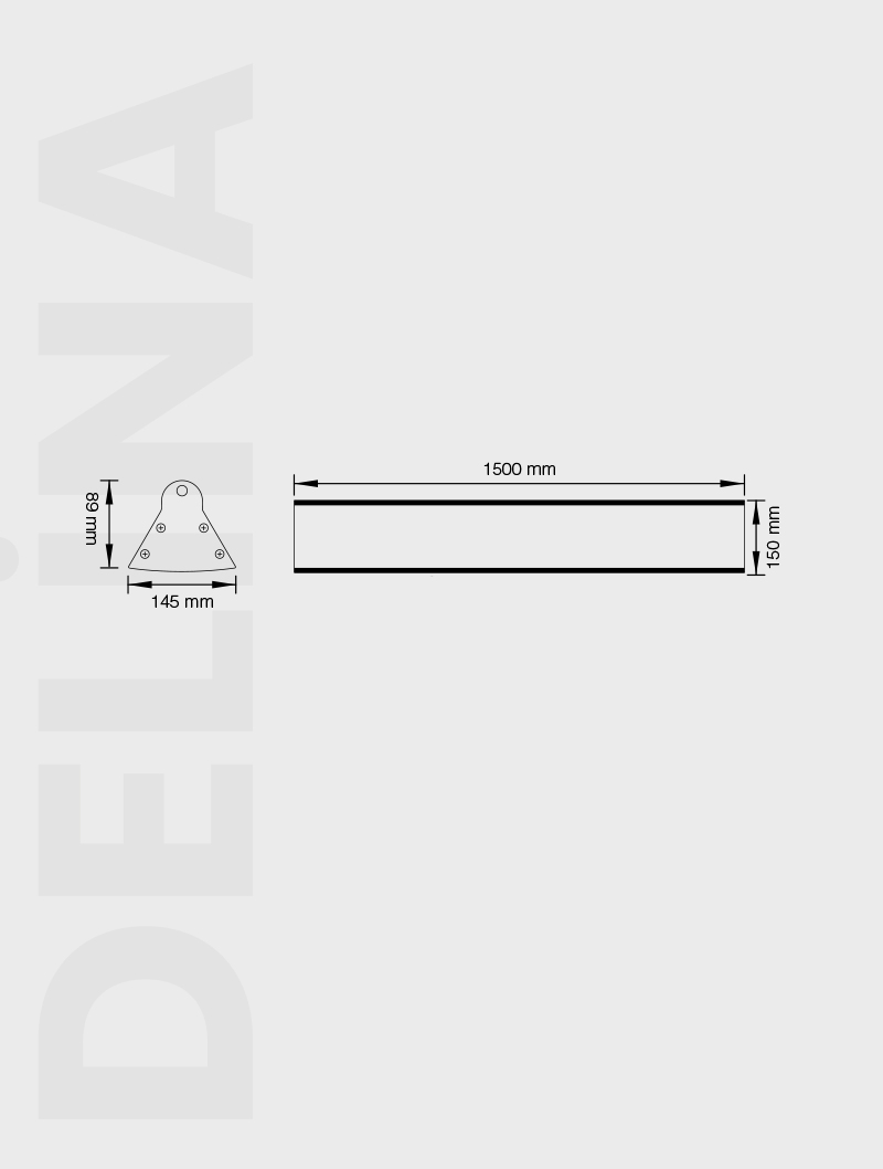  DELİNA SERİSİ MYT 102 YÜKSEK TAVAN ARMATÜR - 2