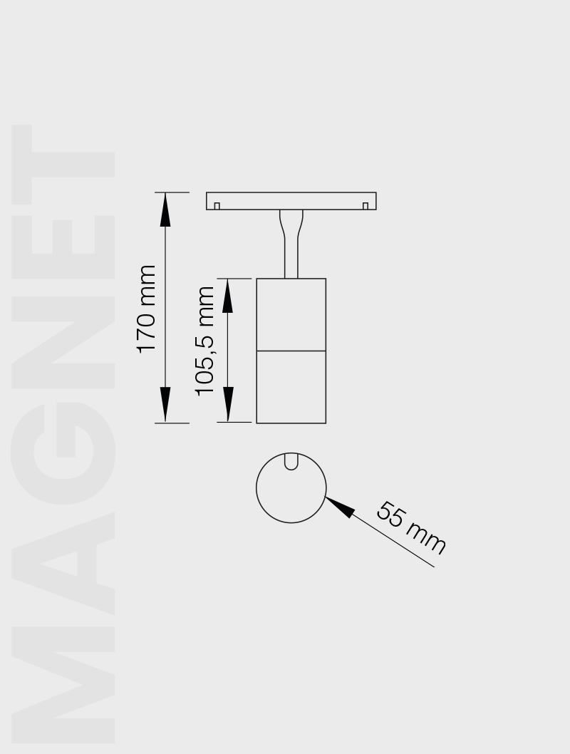 MAGNET SERİSİ | MRM 100-55 MAGNET RAY SPOT - 7