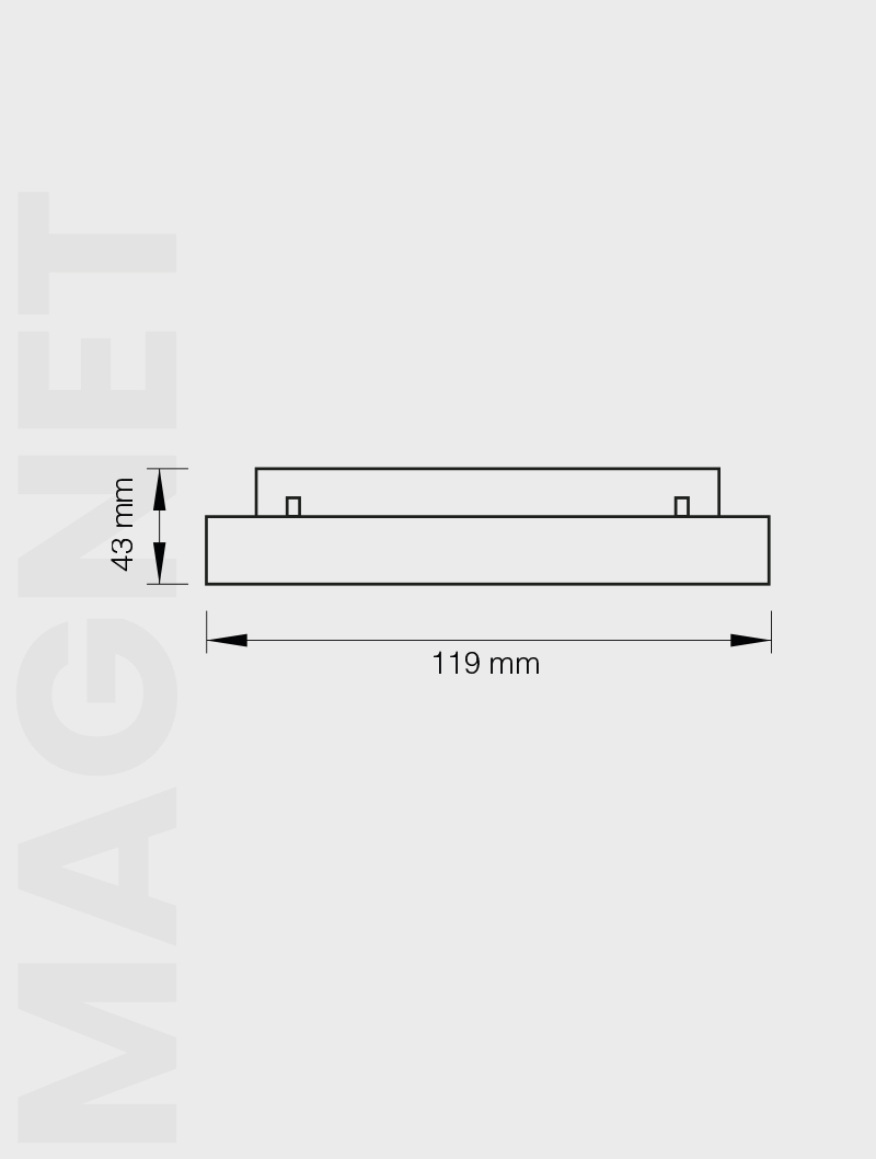 MAGNET SERİSİ | MRM 102-1 MAGNET RAY SPOT - 3