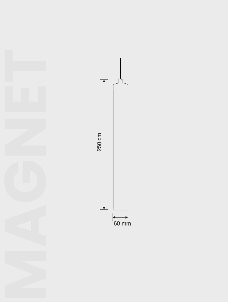 MAGNET SERİSİ MRM 300-60 MAGNET SARKIT - 2