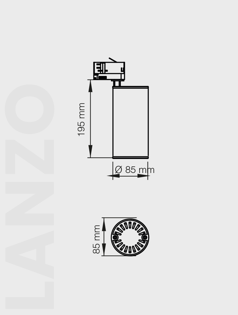 LANZO SERİSİ | MR 1020-85 RAY SPOT - 3