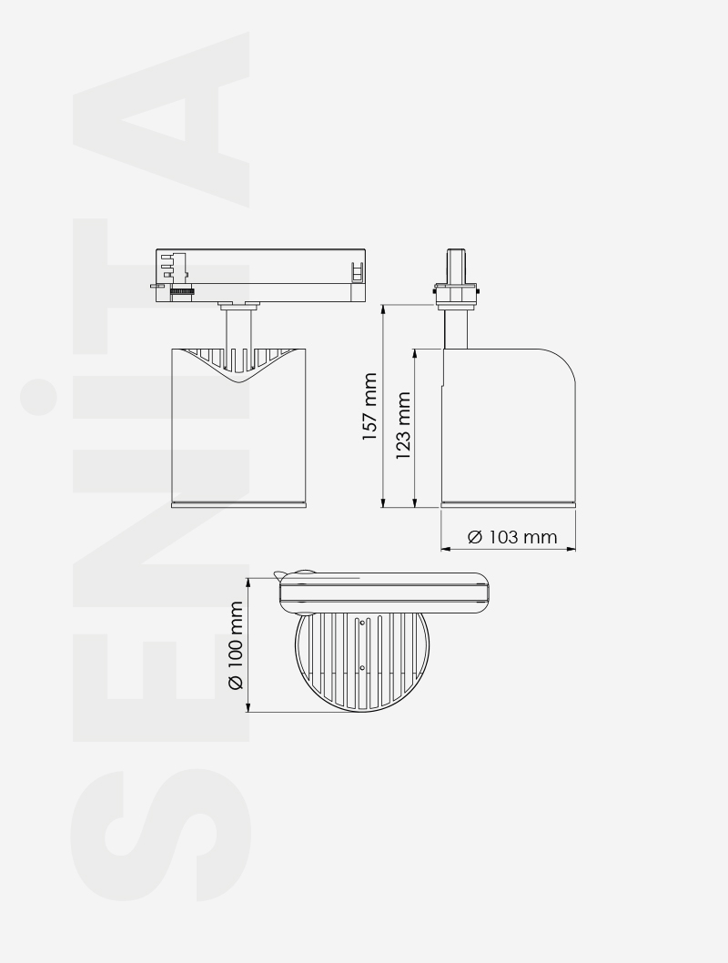 SENİTA SERİSİ | MR 1030-100 RAY SPOT - 7