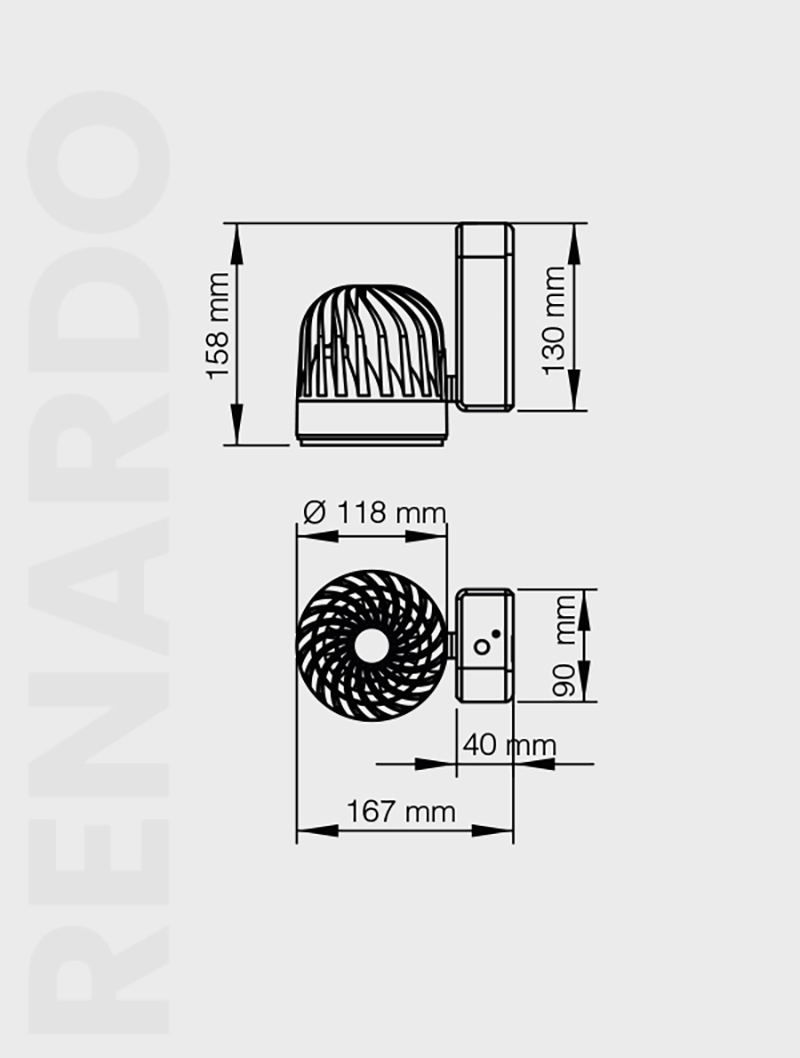 RENARDO سلسلة | MR 601-118 سبوت ريل - 3