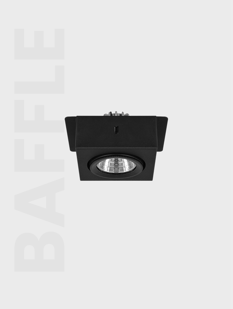 BAFFLE SERİSİ MBF 103 BAFFLE ALTI SPOT