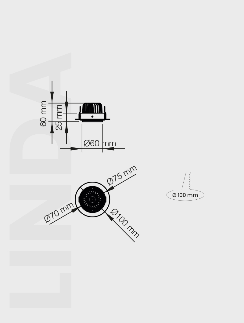 LİNDA SERİSİ | MD 102-1-60 SIVA ALTI - 2