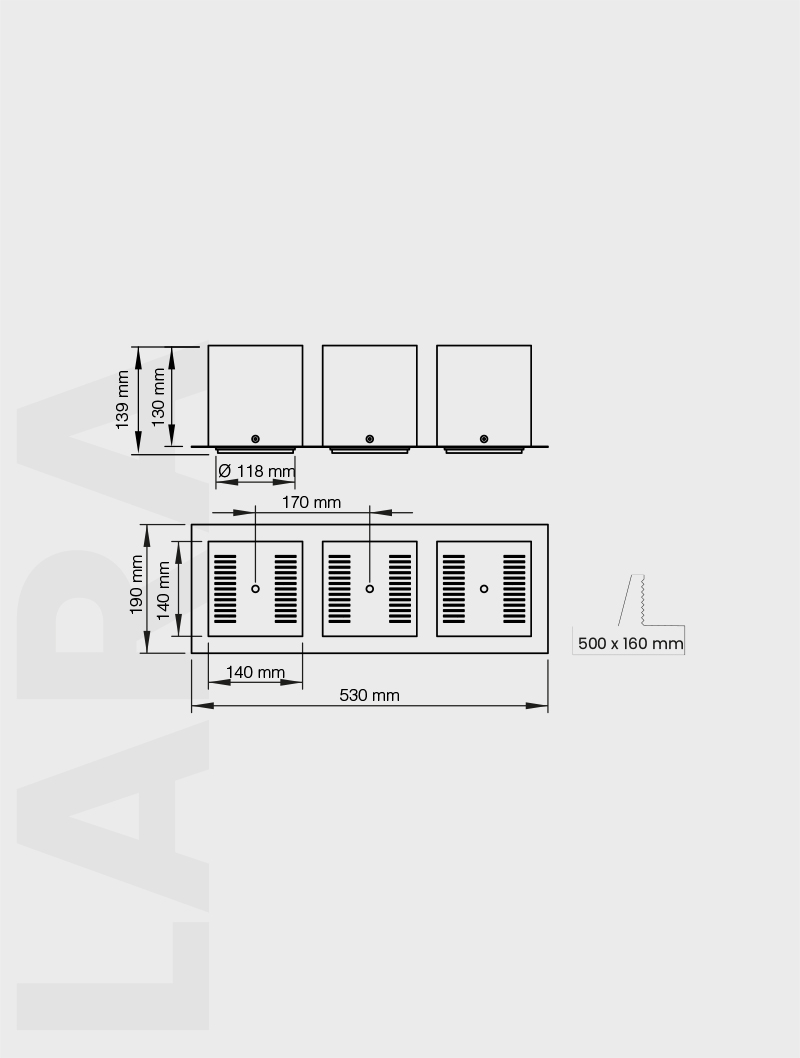 LARA SERİSİ | MD 110-3-118 SIVA ALTI - 2
