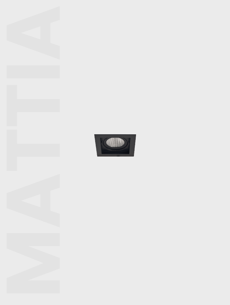 MATTİA SERİSİ MD 119-1-85 SIVA ALTI SPOT