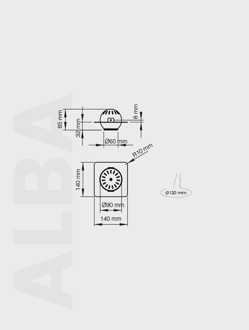 ALBA SERİSİ | MD 121-1-60 SIVA ALTI - 3