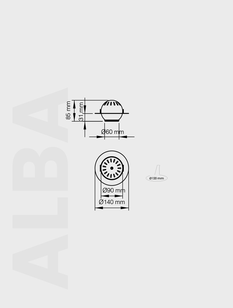 ALBA SERİSİ | MD 122-1-60 SIVA ALTI - 3