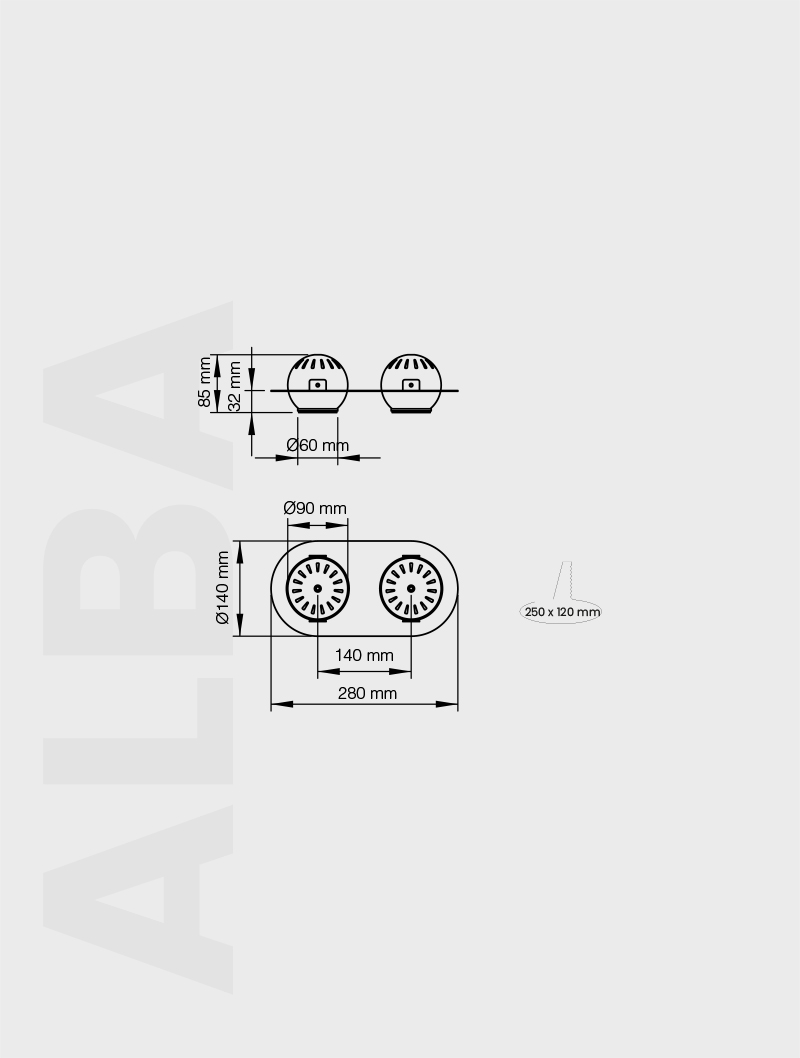 ALBA SERİSİ | MD 122-2-60 SIVA ALTI - 2