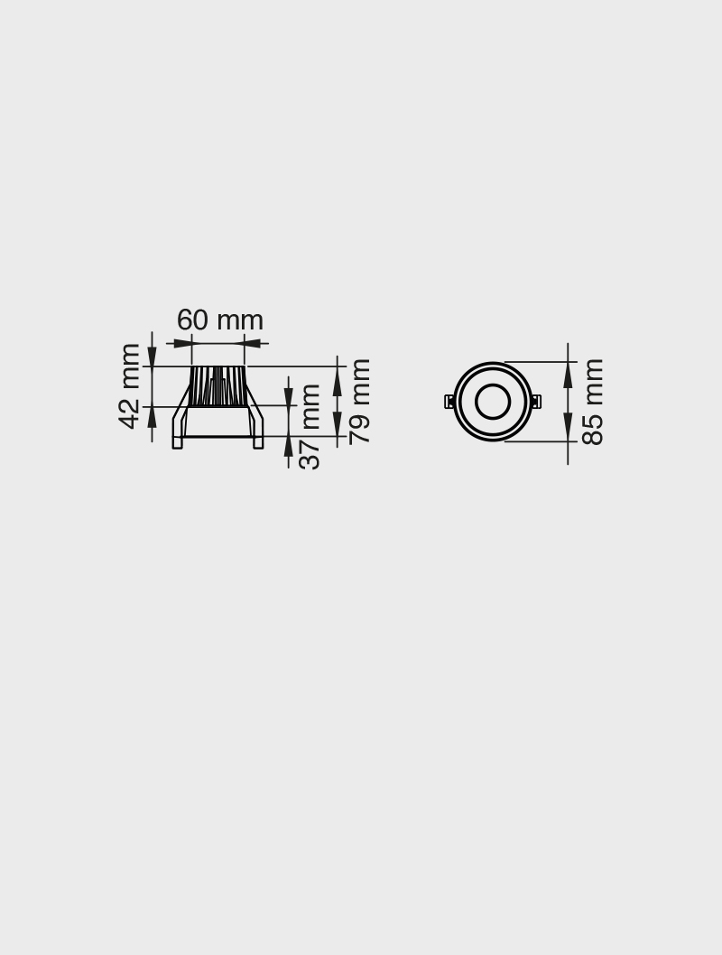 LIVA SERİSİ MD 126 SIVA ALTI SPOT - 8