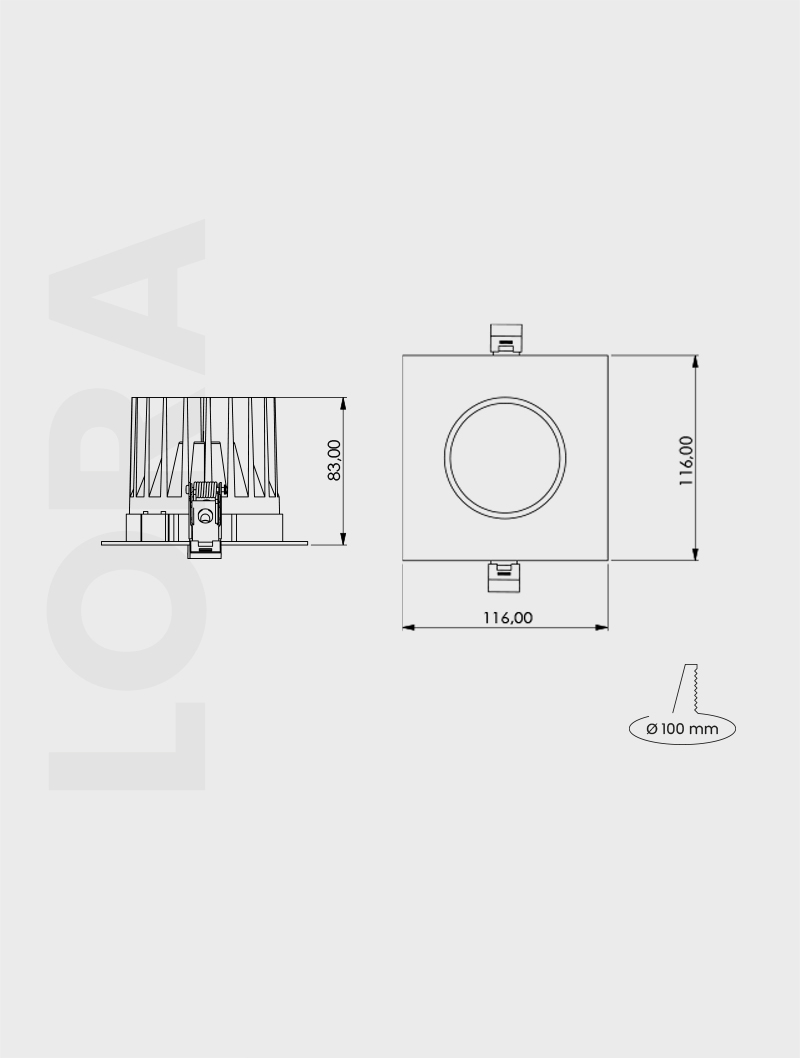 LORA SERİSİ | MD160-1-85 SIVA ALTI - 2