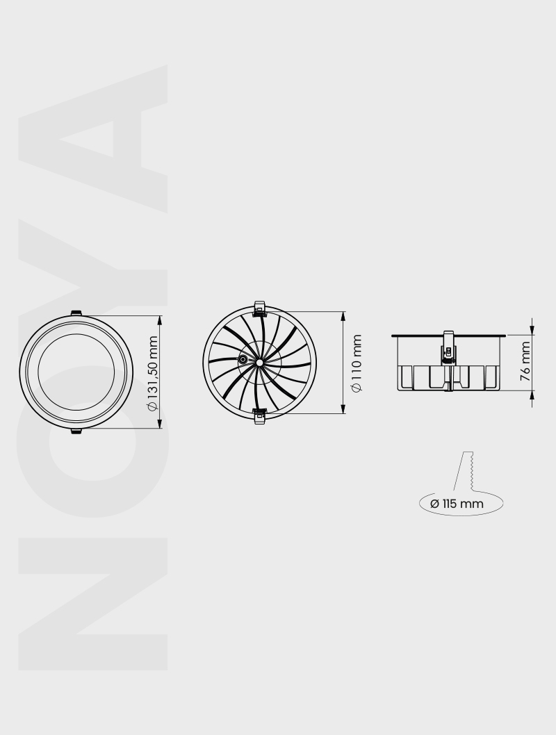 NOYA SERİSİ | MD 150-1 SIVA ALTI - 9