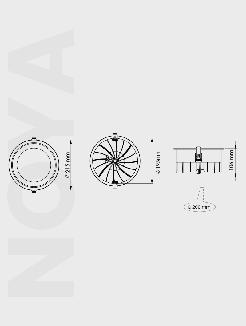 NOYA SERİSİ | MD 150-1 SIVA ALTI - 12