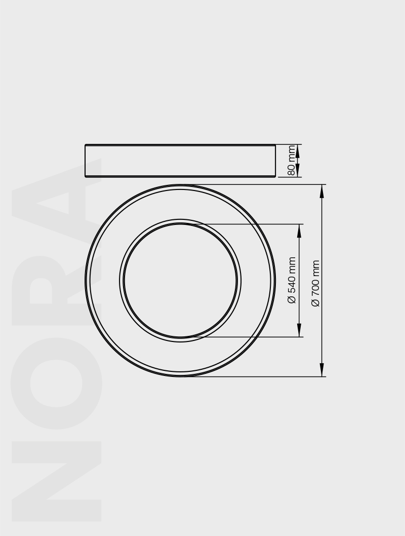 NORA Series | MS 504-700 SIVA ÜSTÜ SARKIT VE LİNEER - 2