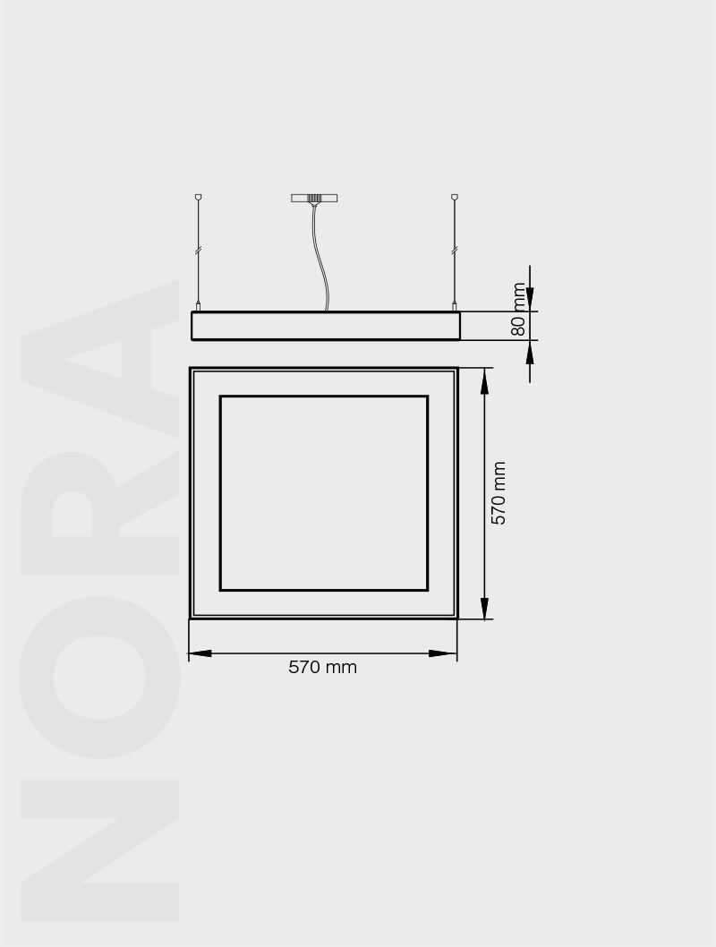 NORA SERİSİ | MS 622 SIVA ÜSTÜ SARKIT VE LİNEER - 3